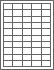 1-1/2" x 1" - Laser Label, Inkjet Labels