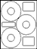 4.52" &Oslash; Disc - Laser Label, Inkjet Labels