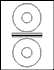4-1/2"  &Oslash; Disc - Laser Label, Inkjet Labels