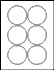 3" &Oslash; - Laser Label, Inkjet Labels