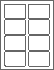 3-3/8" x 2-1/3" - Laser Label, Inkjet Labels
