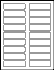 3-7/16 x 15/16 Filing Labels, File Folder Labels
