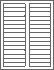 3-7/16 x 2/3 Filing Labels, File Folder Labels