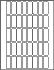 3/4" x 2" - Laser Label, Inkjet Labels