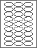2" x 1" Oval - Laser Label, Inkjet Labels